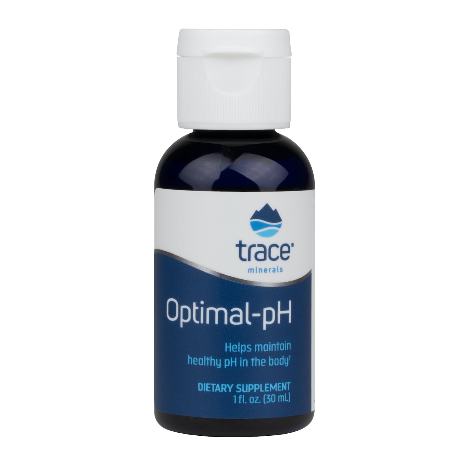 Trace Minerals Optimal-pH 59g bottle front view