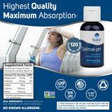 Trace Minerals Optimal-pH supplement with water