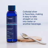 Trace Minerals Research Colloidal Silver 30 PPM with measuring cap