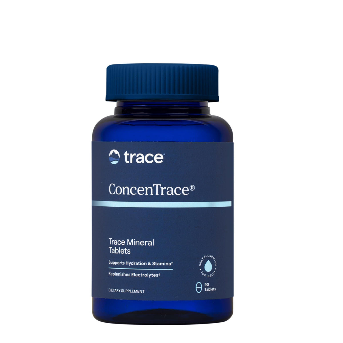 Trace Minerals Research ConcenTrace Trace Mineral Tablets front view