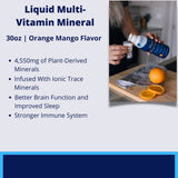 Trace Minerals Research Liquid Trace Minerals 998g side view