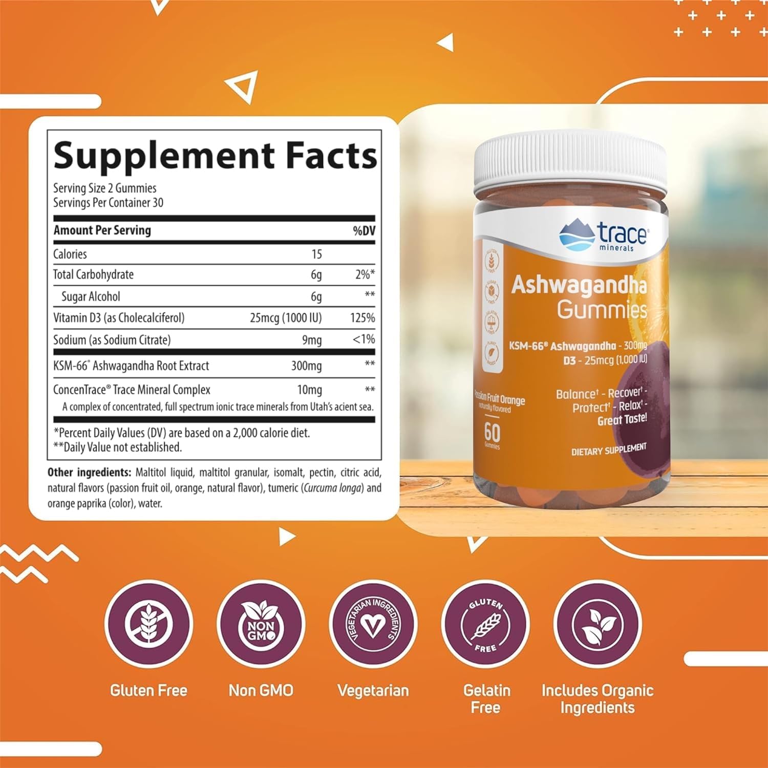 Trace Minerals Sleep Supplement 159g packaging
