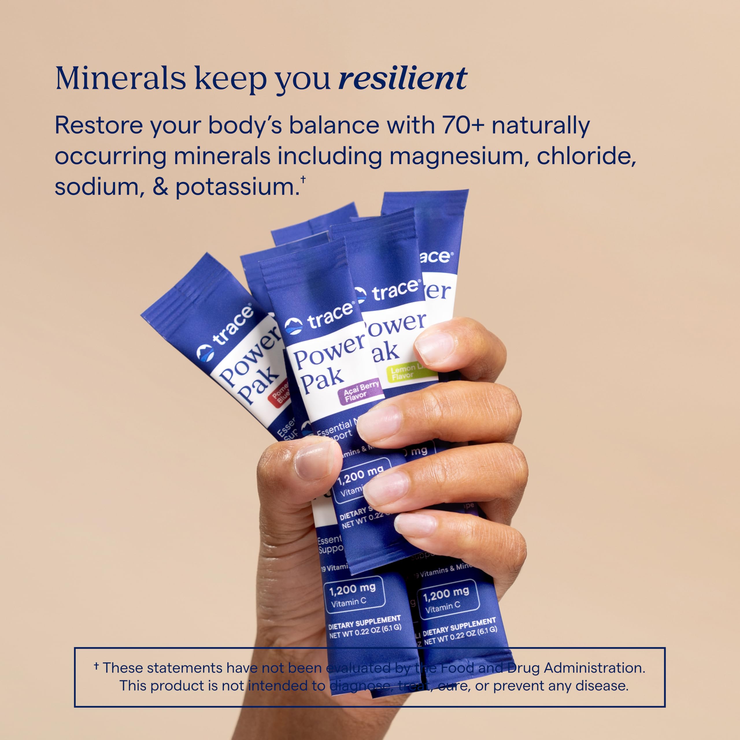 Trace Minerals Vitamin C Supplement serving suggestion
