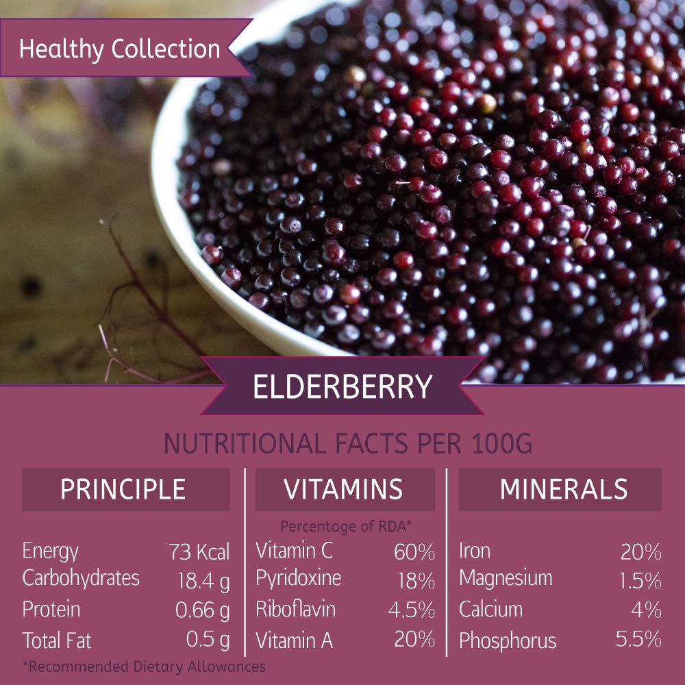 TradeKing Organic Elderberries dried fruit texture