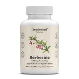 Tradewind Naturals Berberine 1200 mg vegan capsules front view