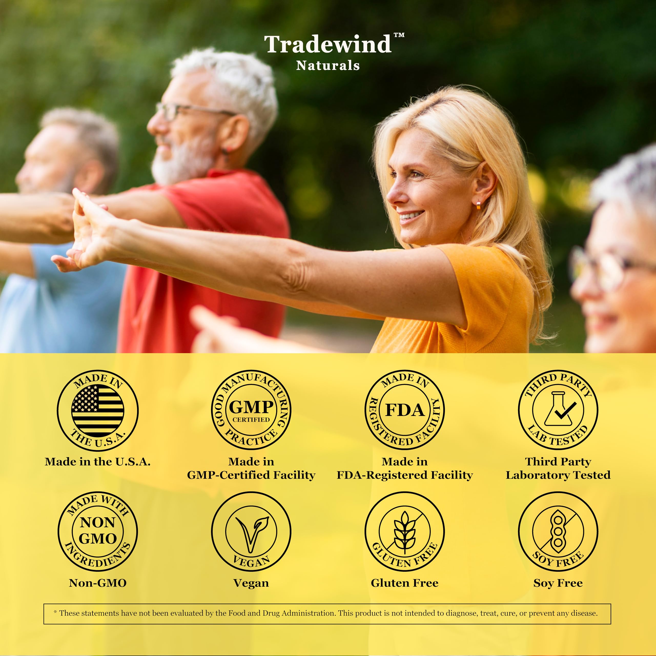 Tradewind Naturals Berberine capsules lifestyle scene