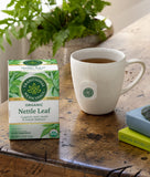 Traditional Medicinals Nettle Herbal Supplement with measuring spoon