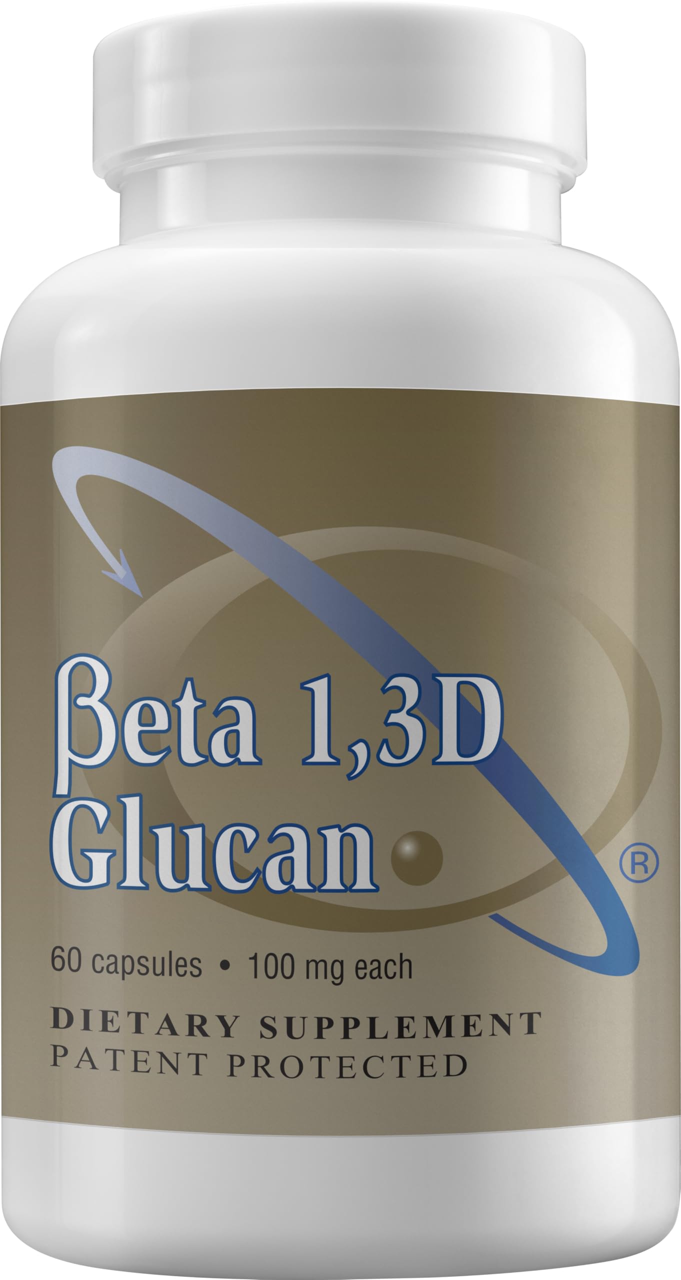 Transfer Point Beta 1,3D Glucan Capsules 100mg front view