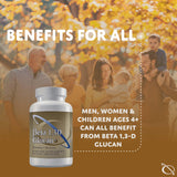 Transfer Point Beta 1,3D Glucan Capsules 100mg open capsule with powder