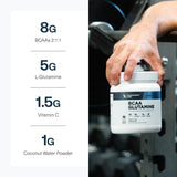 Transparent Labs BCAA Glutamine Powder 615g packaging