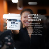 Transparent Labs BCAA Glutamine Powder 615g serving scoop