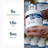 Transparent Labs Creatine HMB 259g nutritional information