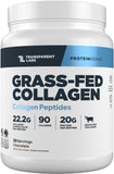 Transparent Labs Hydrolyzed Collagen Peptides 22g front view