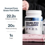 Transparent Labs Hydrolyzed Collagen Peptides 22g nutritional information