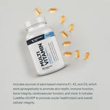 Transparent Labs Multivitamin ingredients list close-up