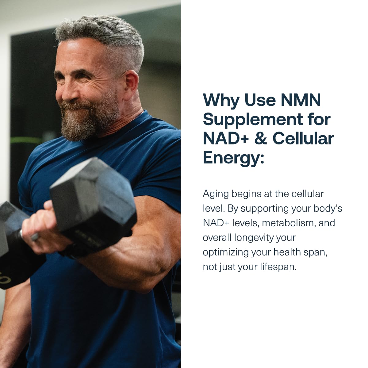 Transparent Labs SIRTality NMN Supplement with packaging
