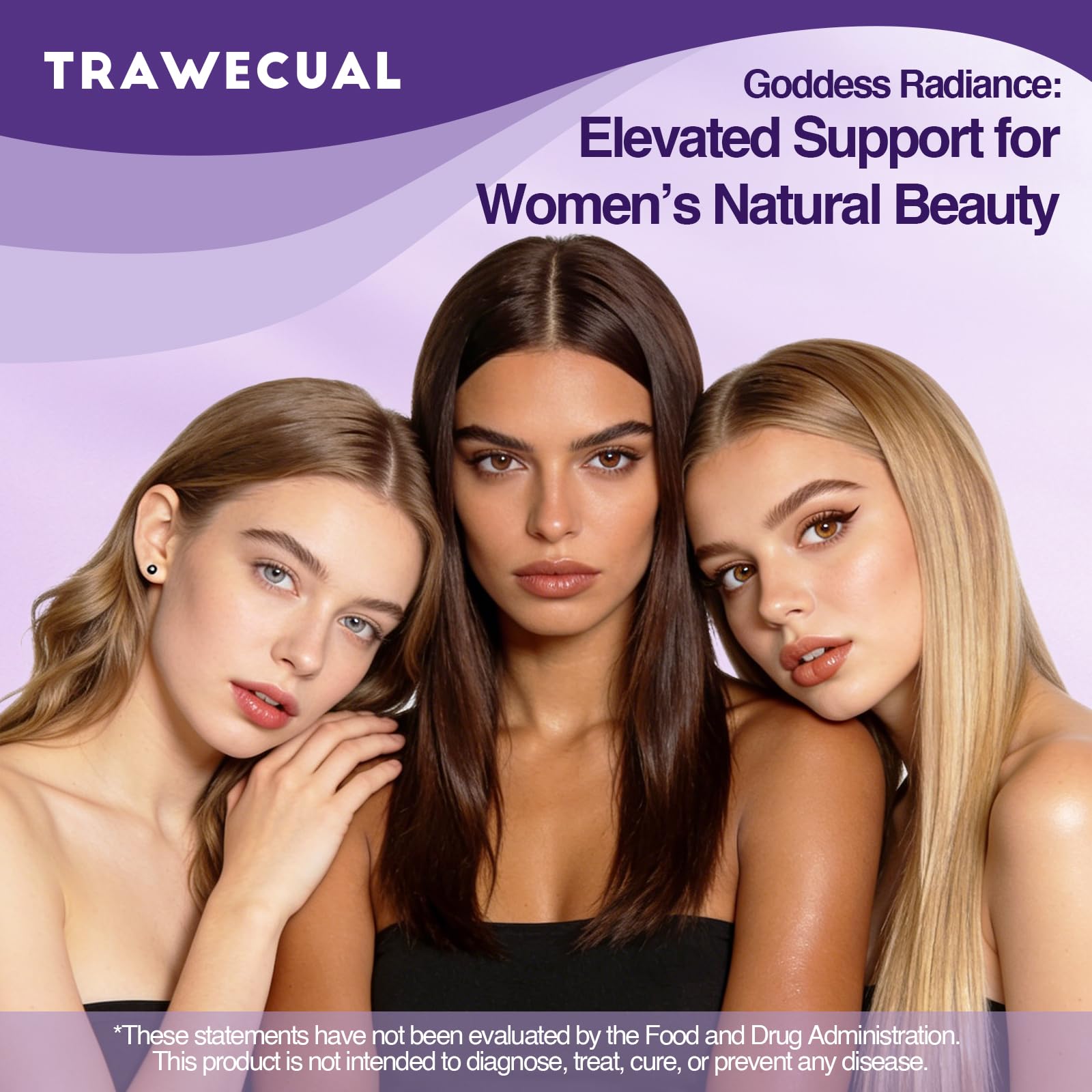 Trawecual GHK-CU Softgels lifestyle scene with supplements