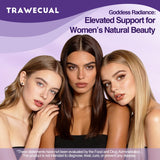 Trawecual GHK-CU Softgels lifestyle scene with supplements