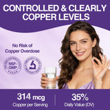 Trawecual GHK-CU Softgels opened bottle showing contents
