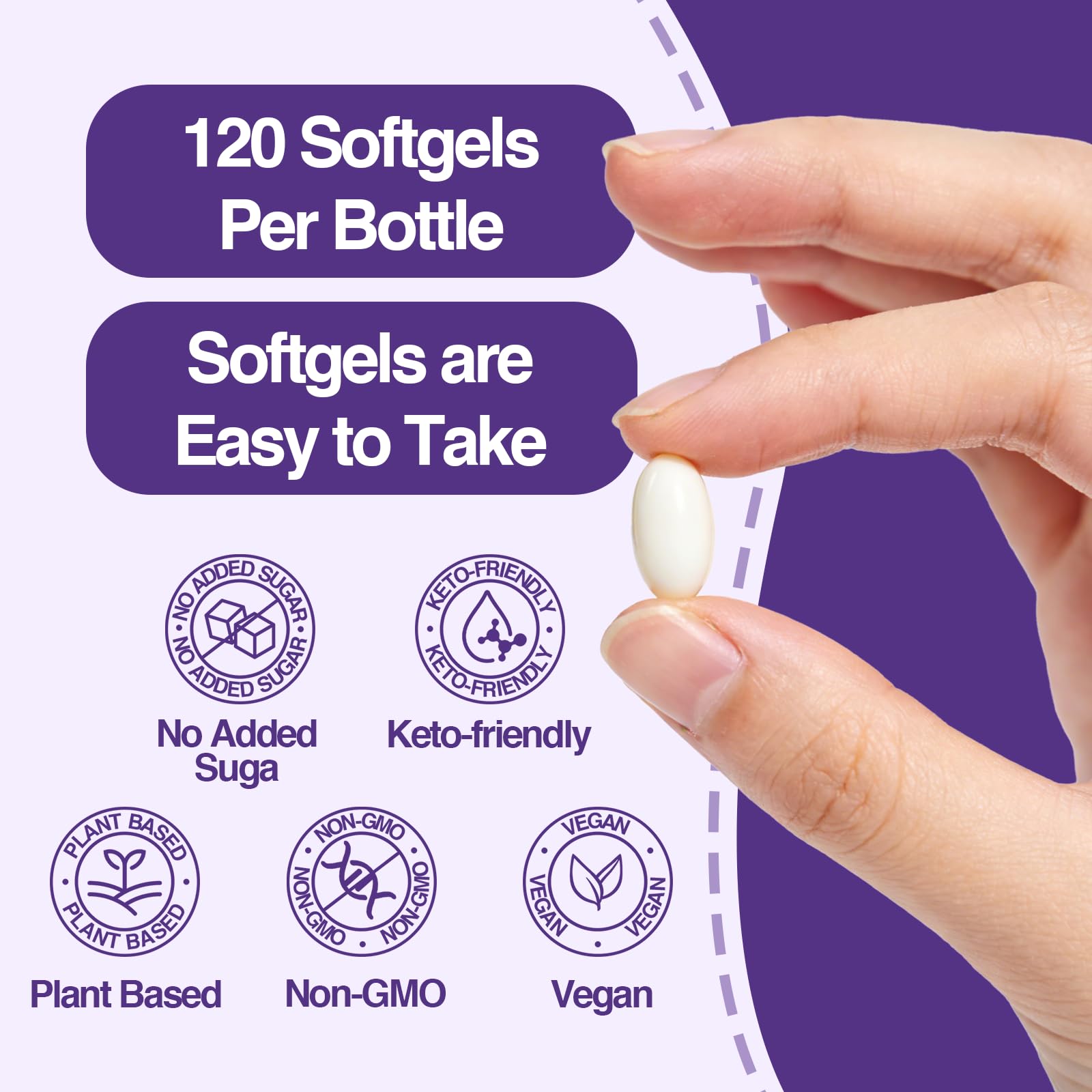 Trawecual GHK-CU Softgels with dosage information