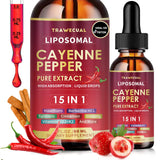 Trawecual Liposomal Cayenne bottle front view