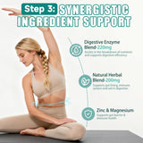 Trawecual supplement packaging with nutritional information