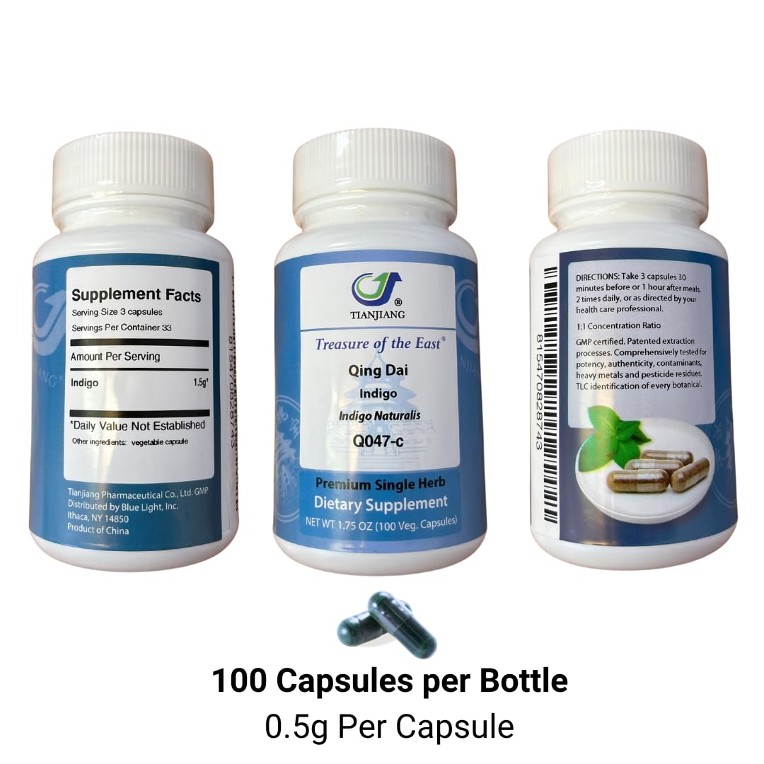 Treasure of the East Indigo Naturalis Herbal Extract ingredients list