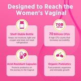 Trehealtt Women's Probiotic 70 Billion CFUs ingredients list