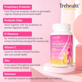 Trehealtt Women's Probiotic 70 Billion CFUs packaging