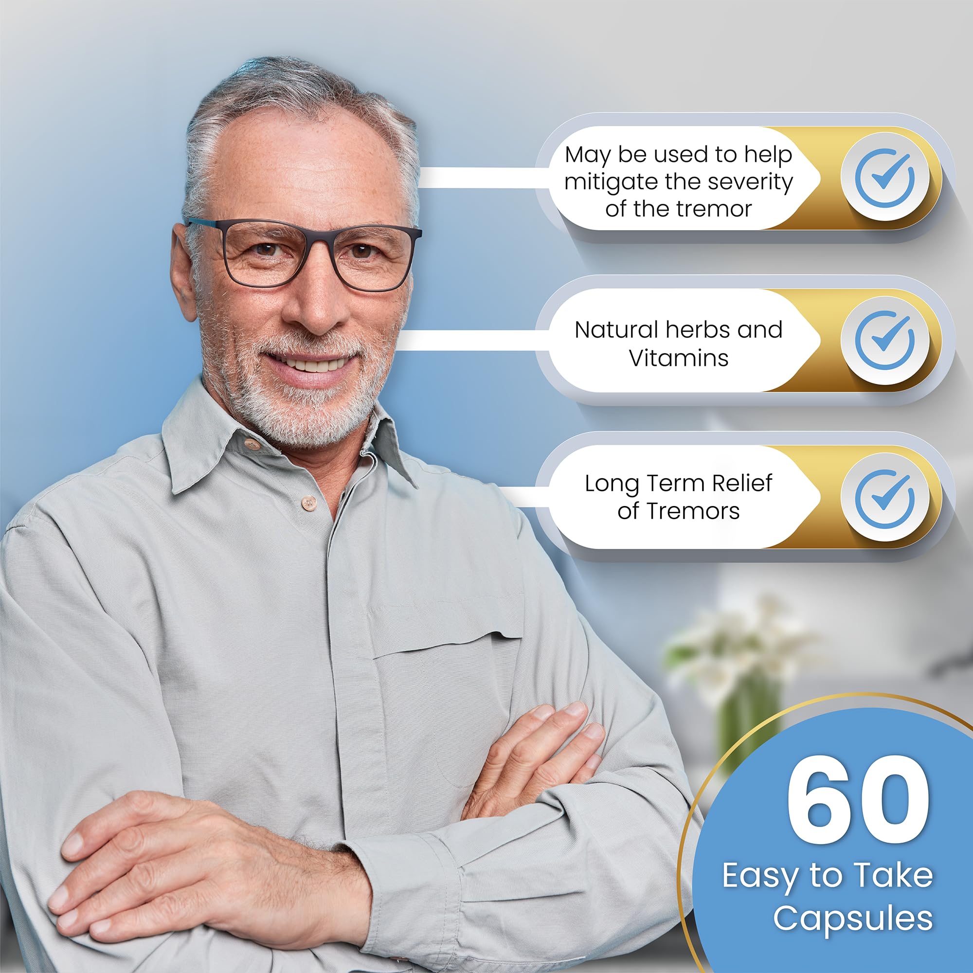 Tremadone Blended Vitamin & Mineral Supplement 50g on a table