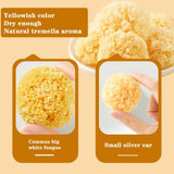 晟茗汐 Tremella Fuciformis cooking instructions on packaging