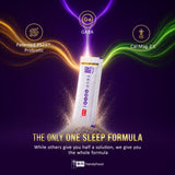 TrendyFood SleepPLUS Probiotic Supplement individual stick pack on a table