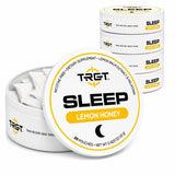 TRGT Lemon Honey Sleep Pouches front view with packaging