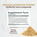 TRIBE ORGANICS 10-IN-1 Organic Mushroom Blend Capsules opened