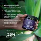 TRIBE ORGANICS Lion's Mane Mushroom Extract lifestyle scene