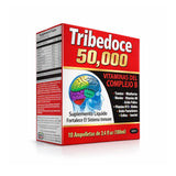 Tribedoce B-Complex Liquid Vitamins back view with ingredient details