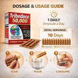 Tribedoce B-Complex Liquid Vitamins two bottles displayed together