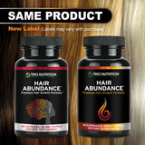 TRIO NUTRITION Hair Abundance Biotin Supplement lifestyle scene