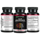 TRIO NUTRITION Hair Abundance Biotin Supplement on a table