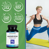 TRIO NUTRITION Magnesium Complex Capsules bottle with label
