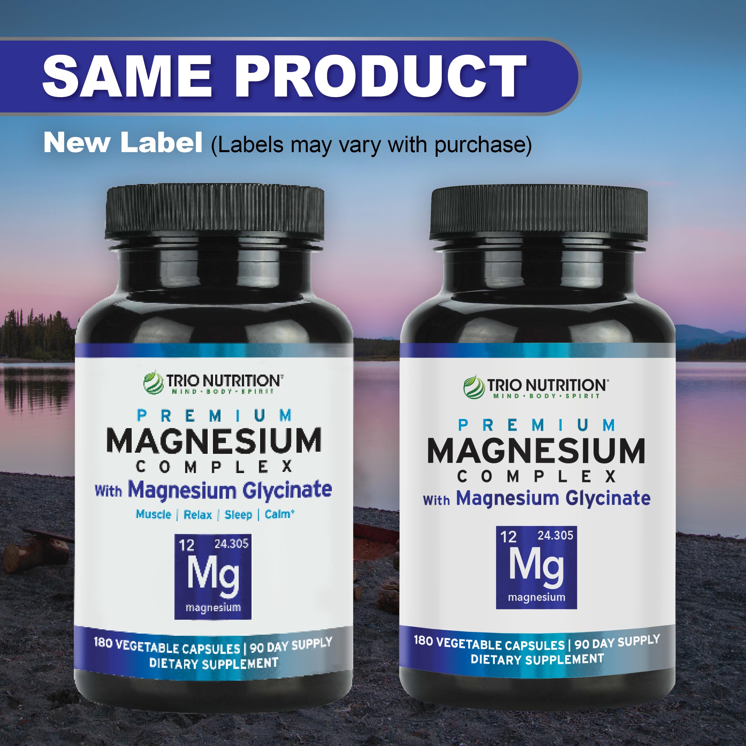 TRIO NUTRITION Magnesium Complex Capsules ingredients list