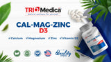 TRIOMEDICA Calcium Supplement 118g side view