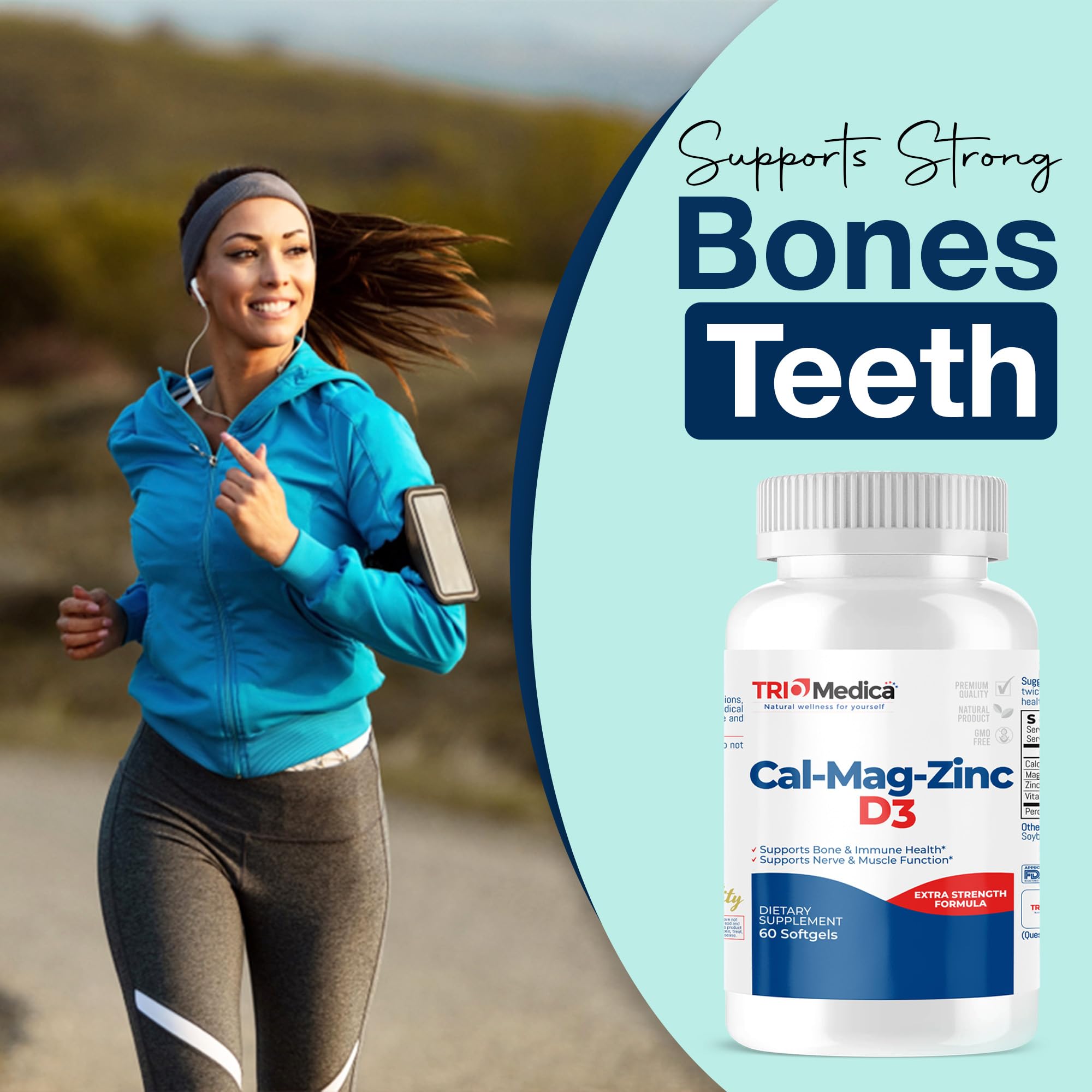 TRIOMEDICA Calcium Supplement packaging