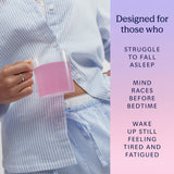 TRIP Dream Powder Sleep Drink sachets cherry flavour side view