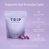 TRIP Wild Berry Gummies pouch with wild berry flavour