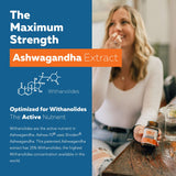 Triquetra Health Ashwagandha Capsules bottle side view