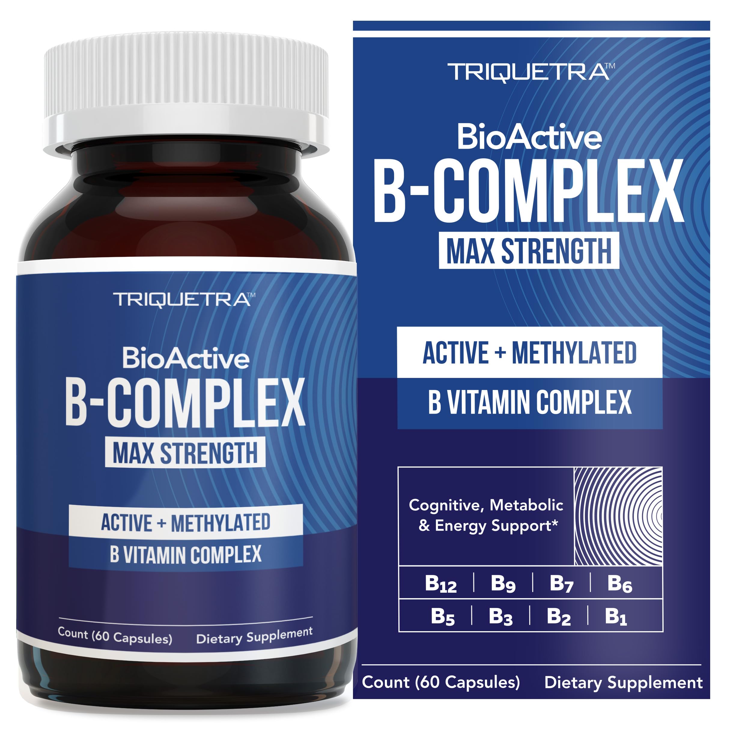 Triquetra Health B-Complex Vitamins 181g front view
