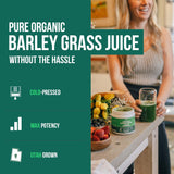 Triquetra Health Barley Grass Juice Powder 150g packaging