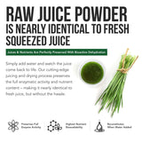 Triquetra Health Barley Grass Juice Powder 150g side view