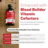 Triquetra Health Bio-Iron Liquid Iron Supplement being poured